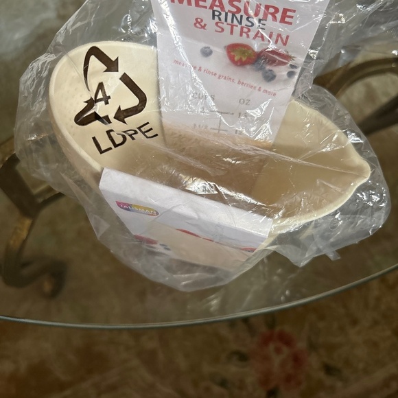 Talisman designs 2-in-1 measure rinse & strain strainer bpa-free fda safe - Picture 2 of 6